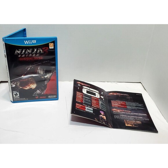 Ninja Gaiden 3 Razor’s Edge Wii U 2012 Complete Manual Tested Nintendo - Picture 6 of 15
